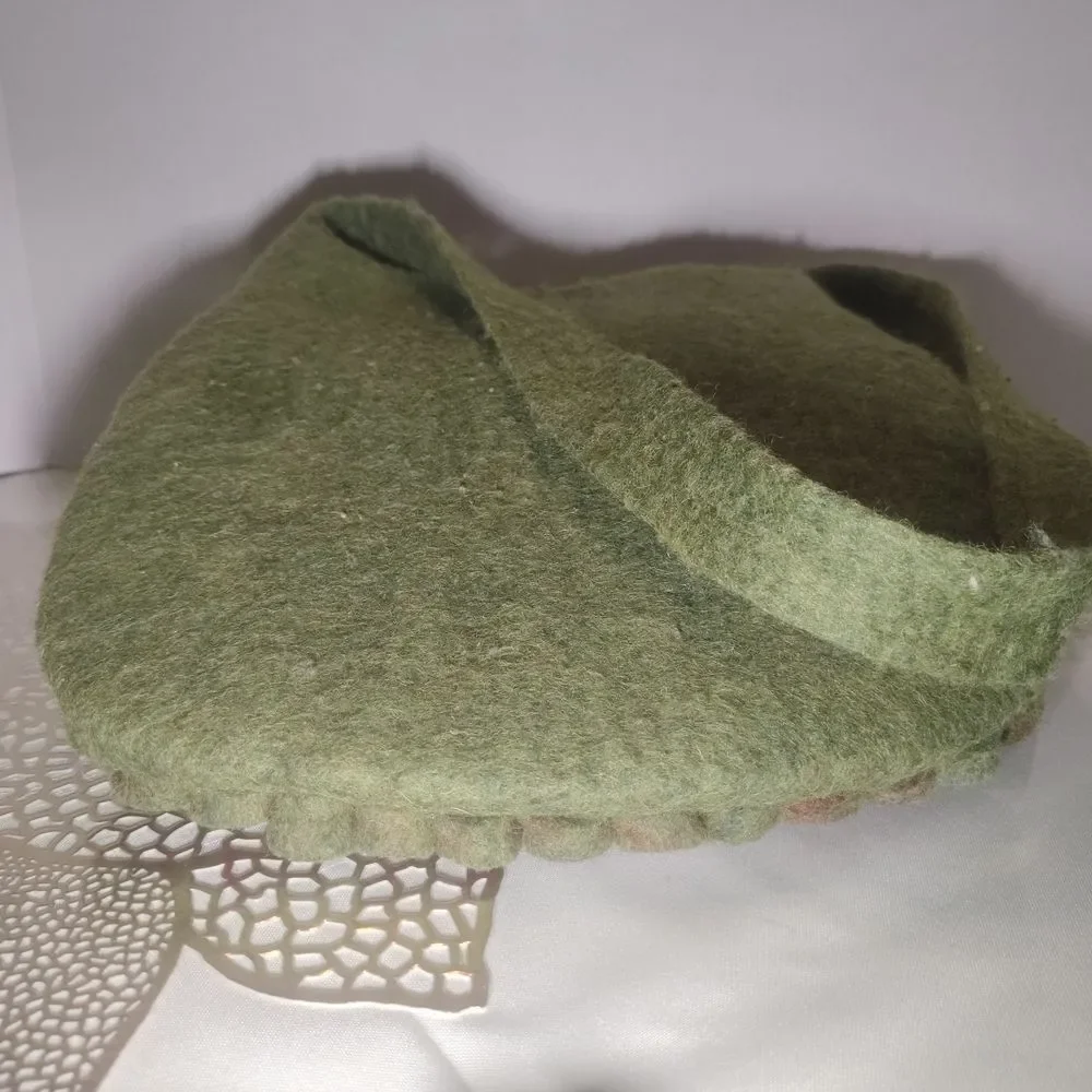 Colorful Felt Shoulder Bag Wool *Condition Issues